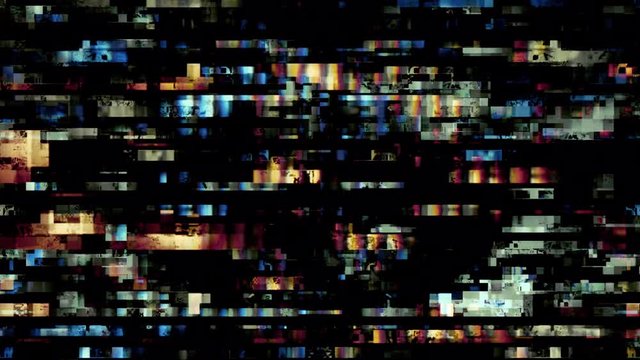 TV Noise 1157: Television static malfunction (Loop).