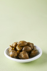 pickled flower buds of capers