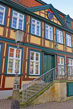 Historisches Rathaus von Grabow (1727, Mecklenburg-Vorpommern)