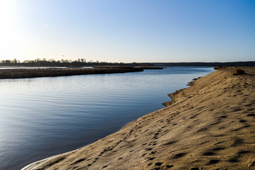 Rural autumn landscape.