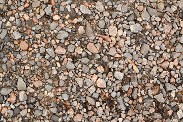 Texture of small stone or pebbles background image