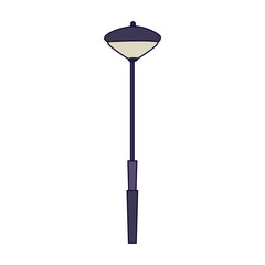 modern street lamp icon