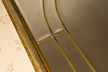 Art dèco wall mirror
