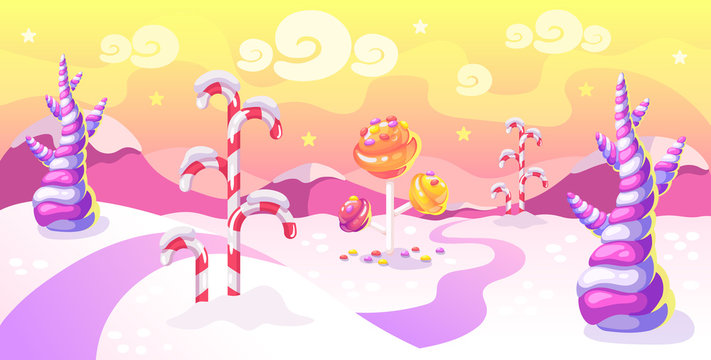 Candy Land Cartoon Images – Browse 1,897 Stock Photos, Vectors, and Video |  Adobe Stock