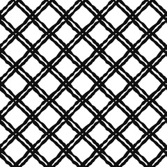 Seamless pattern. Black thin ink lines on a white background. Vector drawing. Texture.