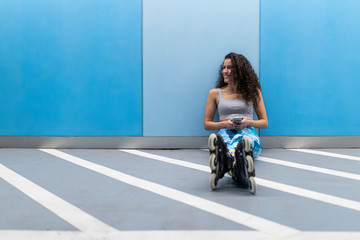 Skating in line © David Fuentes