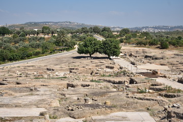 Sepphoris Zippori National Park in Central Galilee Israel