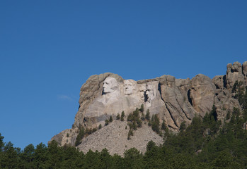 Mount Rushmore National Memorial in South Dakota
