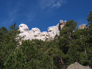 Mount Rushmore National Memorial in South Dakota