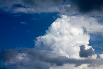 Fototapeta premium Blue Sky White clouds