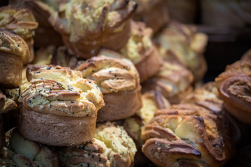 Delicious bakery products in China