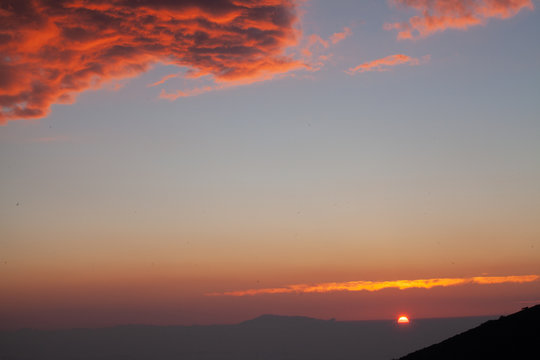 Sunset Over Mauna Kea