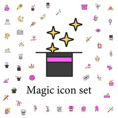 magician's hat icon. magic icons universal set for web and mobile