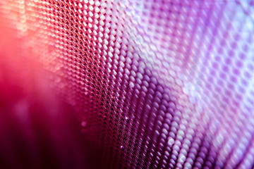CloseUp LED blurred screen. LED soft focus background. abstract background ideal for design.