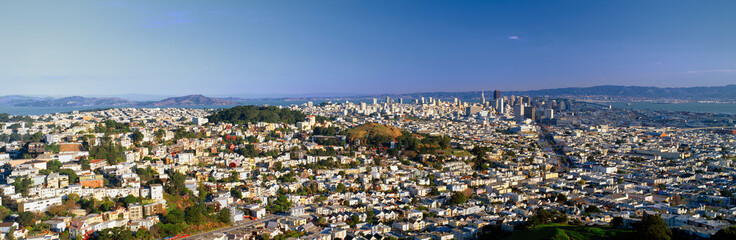San Francisco from Twin Peaks, California