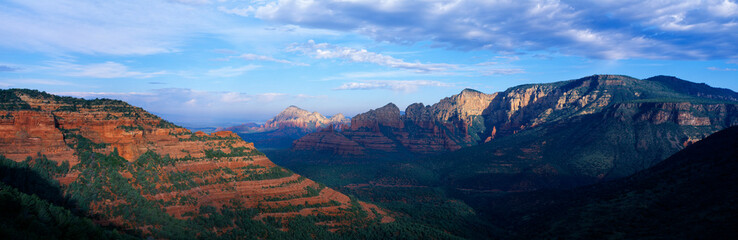Fototapeta premium Panoramic View, Sedona, Arizona