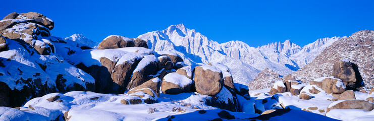 Sunrise at 14,494 feet, Mount Whitney near Lone Pine, California