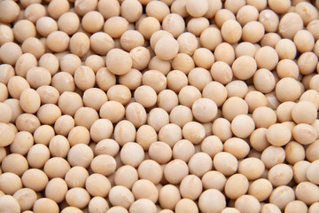 Soy bean as food background