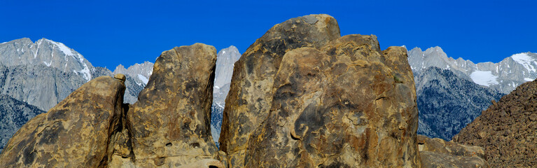 Alabama Hills in Sierra Nevada Mountains, California