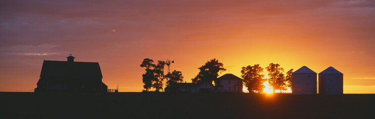 Farm at Sunset, South Ritzville, Route 261, S.E. Washington