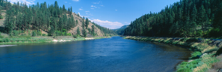 Clearwater River; Lewis and Clark 1805 expedition route, Idaho