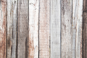 木材の塀（壁）