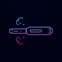 Ploy nolan icon. Simple thin line, outline vector of web icons for ui and ux, website or mobile application