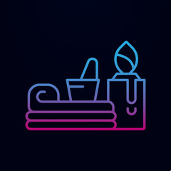 Shaving accessories nolan icon. Simple thin line, outline vector of web icons for ui and ux, website or mobile application