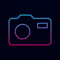 Camera nolan icon. Simple thin line, outline vector of web icons for ui and ux, website or mobile application