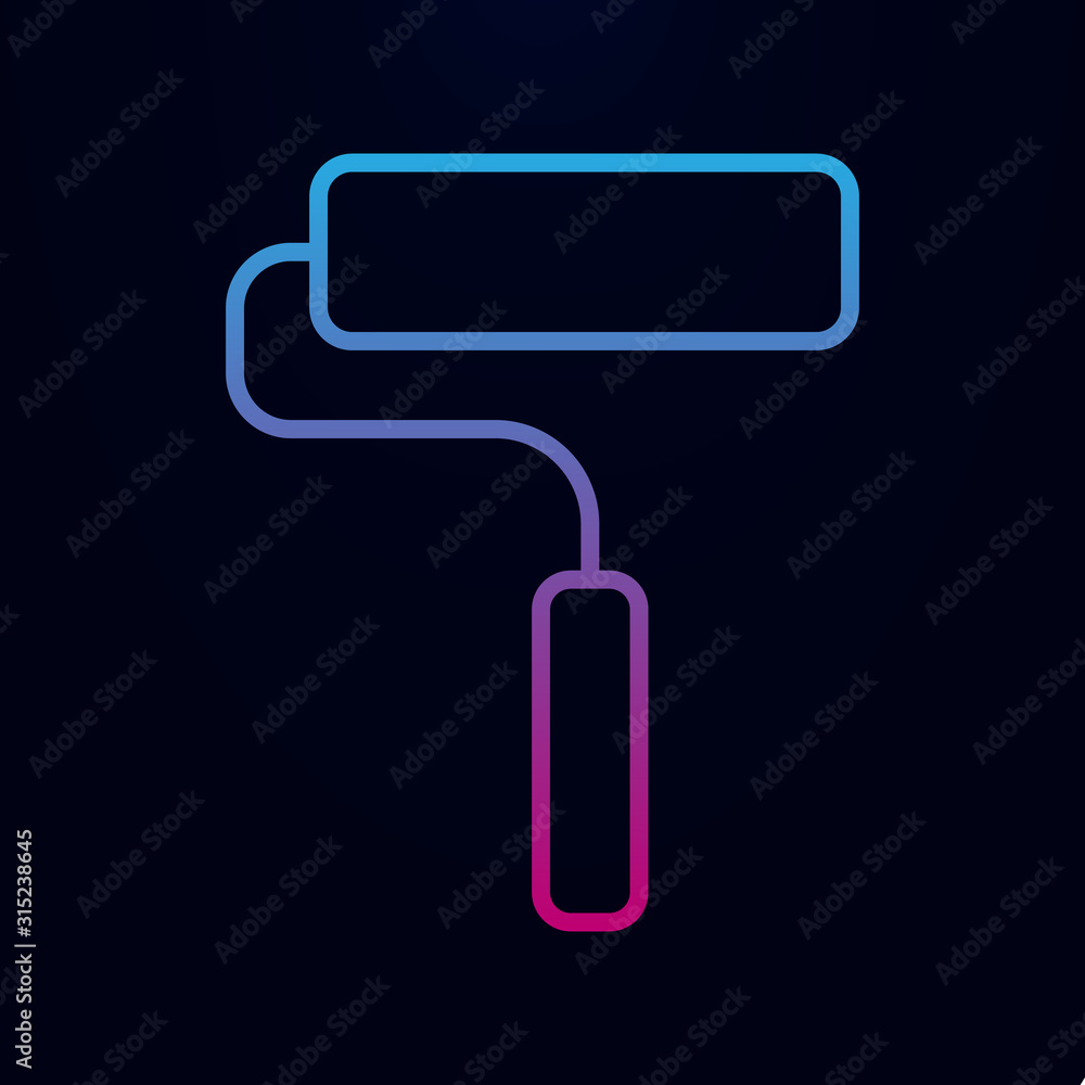Poster cushion nolan icon. simple thin line, outline vector of web icons for ui and ux, website or mobile a