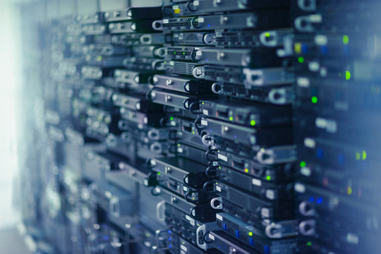 Server room rack panels