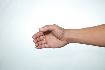 hand with thumb up