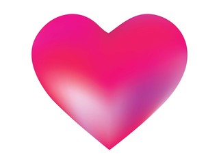 Colorful background in the form of a heart.