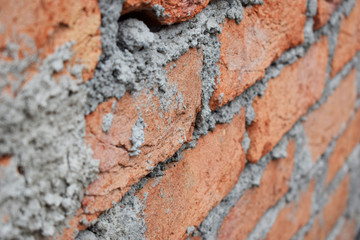 Old Red Brick Wall Texture High Resolution  Background