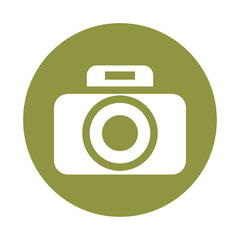 camera photographic device isolated icon