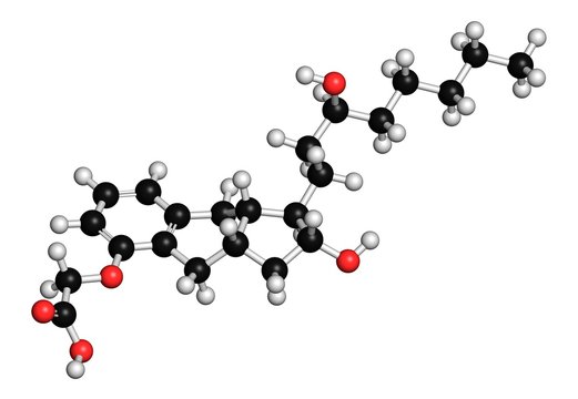 Treprostinil Hypertension Drug Molecule