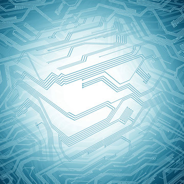 Electronic circuit, illustration