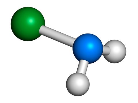 Chloramine disinfectant molecule