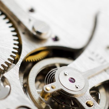 Inside of pocket watch