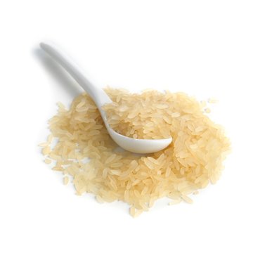 Rice and a spoon