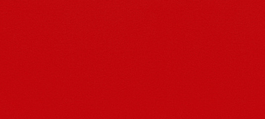 Red velvet paper texture background. Velour suede paperboard sheet empty surface. Wide banner