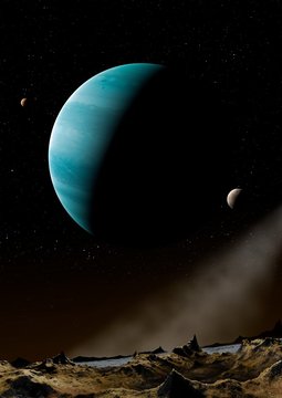 Artwork of Exoplanet HD69830