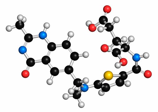 Raltitrexed cancer chemotherapy drug