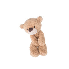 Toy or Brown Teddy bear with concept on the background new.