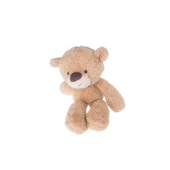 Toy or Brown Teddy bear with concept on the background new.