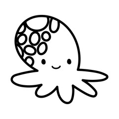 cute octopus animal toy kids cartoon