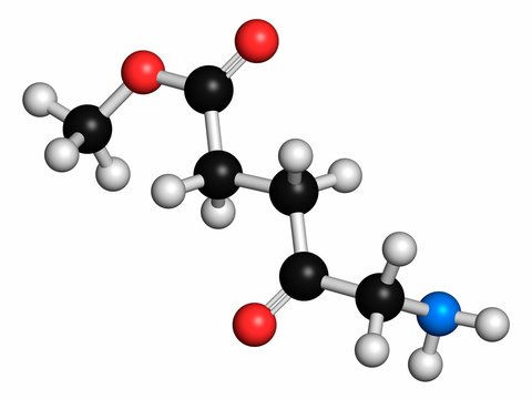 Methyl aminolevulinate drug molecule