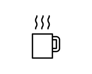 Cup line icon