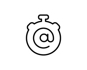 E-mail line icon
