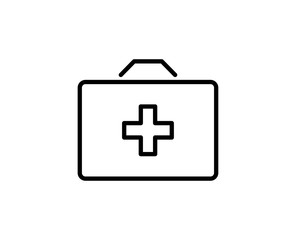 Obraz premium Medical line icon
